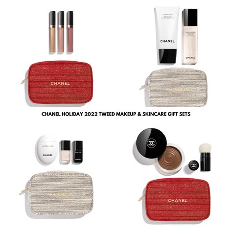 CHANEL 2022 Makeup and Skincare Holiday Sets .